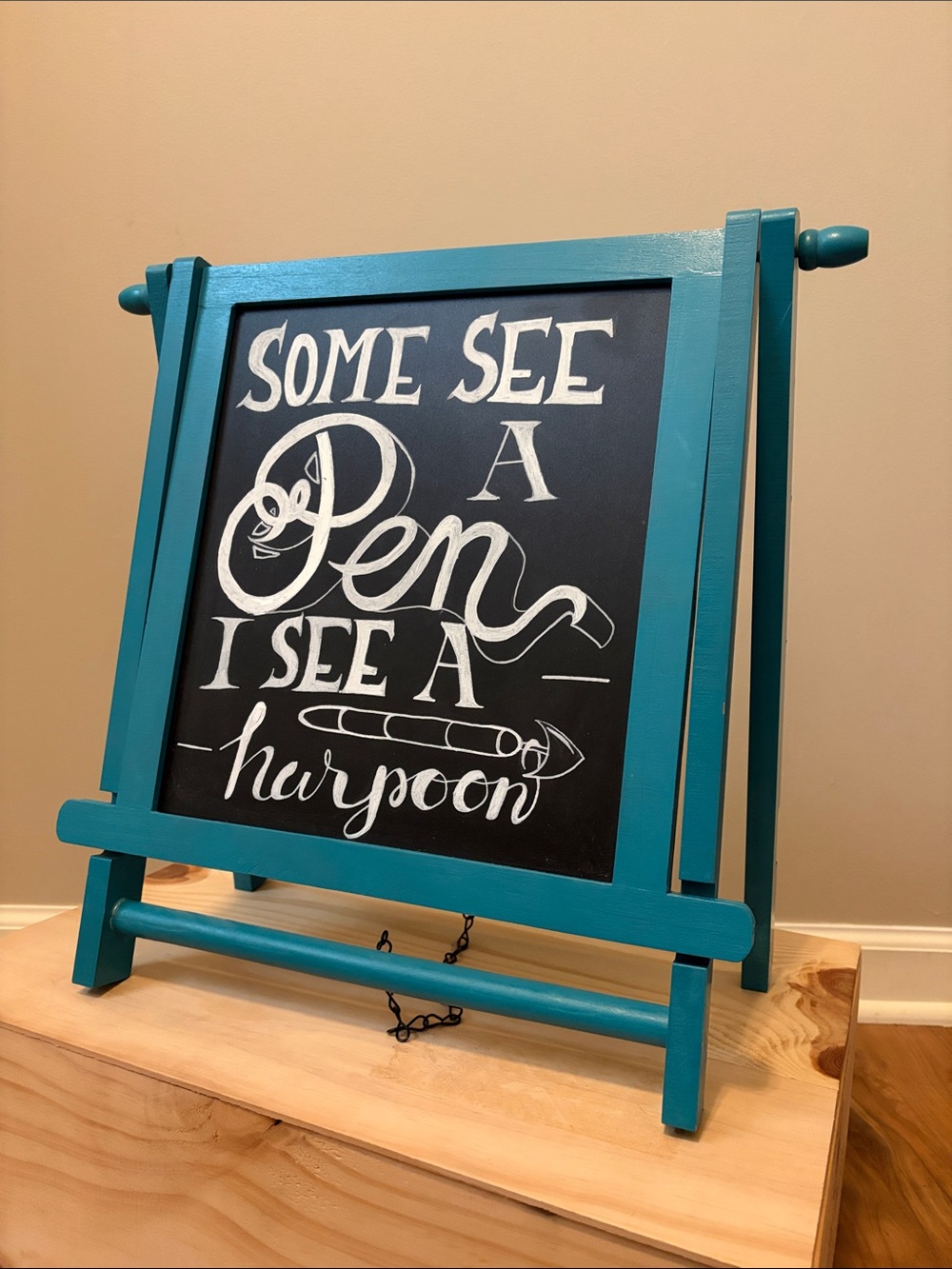 Tabletop Chalkboard Sign